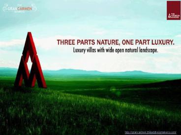 Residential Project in Bangalore