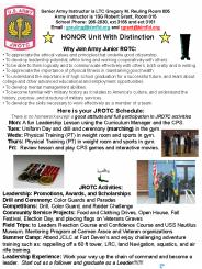 JROTC Activities: