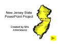 New Jersey State PowerPoint Project PowerPoint PPT Presentation