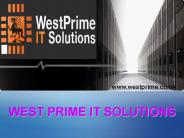 It support & repair services