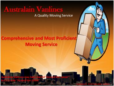 Leading International Moving Company