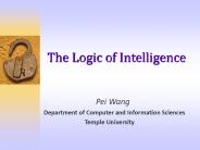 The Logic of Intelligence