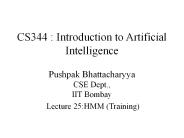 CS344 : Introduction to Artificial Intelligence