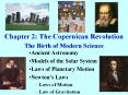 Chapter 2: The Copernican Revolution The Birth of Modern Science PowerPoint PPT Presentation