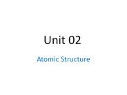 Atomic Structure