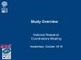 Study Overview PowerPoint PPT Presentation