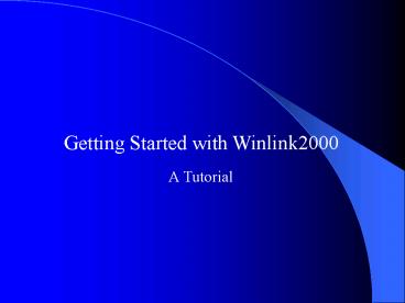 Winlink2000