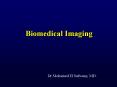 Biomedical Imaging PowerPoint PPT Presentation