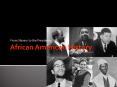African American History PowerPoint PPT Presentation