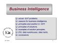Business Intelligence PowerPoint PPT Presentation