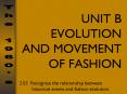 UNIT B EVOLUTION AND MOVEMENT OF FASHION PowerPoint PPT Presentation