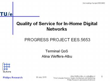 Alina Weffers-Albu, m.a.albu@tue.nl