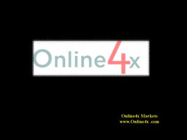 MT4 forex trading - Online4x Markets