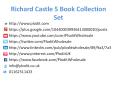 Richard Castle 5 Book Collection Set PowerPoint PPT Presentation