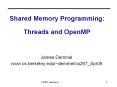 Shared Memory Programming: Threads and OpenMP PowerPoint PPT Presentation