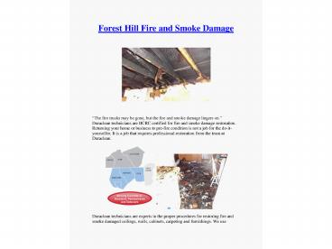 Forest Hill Fire and Smoke Damage (1)