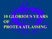 10 GLORIOUS YEARS OF PROTEA ATLASSING