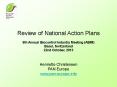 Review of National Action Plans PowerPoint PPT Presentation