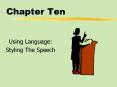 Chapter Ten PowerPoint PPT Presentation