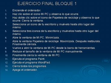 EJERCICIO FINAL BLOQUE 1