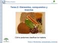 Tema 2: Elementos, compuestos y mezclas PowerPoint PPT Presentation