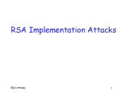 RSA Implementation Attacks