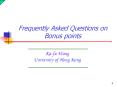 Ka-fu Wong University of Hong Kong PowerPoint PPT Presentation