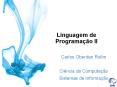 Linguagem de Programa PowerPoint PPT Presentation