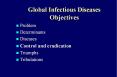 Global Infectious Diseases Objectives PowerPoint PPT Presentation