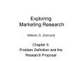 Exploring Marketing Research William G. Zikmund PowerPoint PPT Presentation