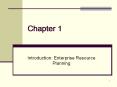 Introduction: Enterprise Resource Planning PowerPoint PPT Presentation