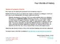 Four Worlds of History PowerPoint PPT Presentation