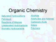 Organic Chemistry
