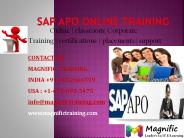 SAP APO ONLINE TRAINING IN BANGALORE