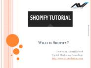 What is shopify?