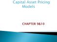 Capital Asset Pricing Models PowerPoint PPT Presentation