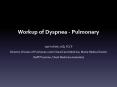 Workup of Dyspnea - Pulmonary PowerPoint PPT Presentation