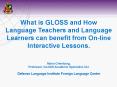 Defense Language Institute Foreign Language Center PowerPoint PPT Presentation