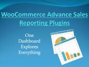WooCommerce Advance Sales Report