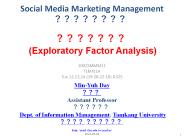 Social Media Marketing Management ????????