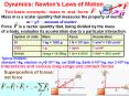 Dynamics: Newton PowerPoint PPT Presentation