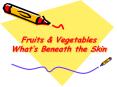 Fruits PowerPoint PPT Presentation