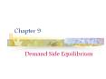 Demand Side Equilibrium PowerPoint PPT Presentation