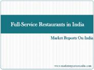 Full-Service Restaurants in India