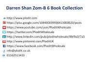Darren Shan Zom B 6 Book Collection Set