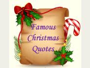 Famous Christmas Quotes