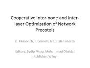 Cooperative Inter-node and Inter-layer Optimization of Network Procotols