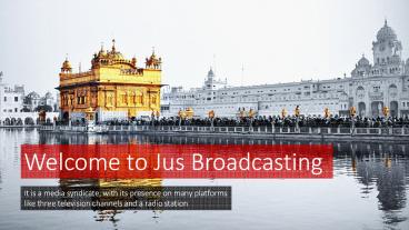 Live Gurbani in USA_Jus Broadcasting