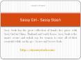 Sassy Girl  - Sassy Stash PowerPoint PPT Presentation