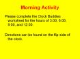 Morning Activity PowerPoint PPT Presentation